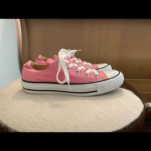 Pink Low Top Converse